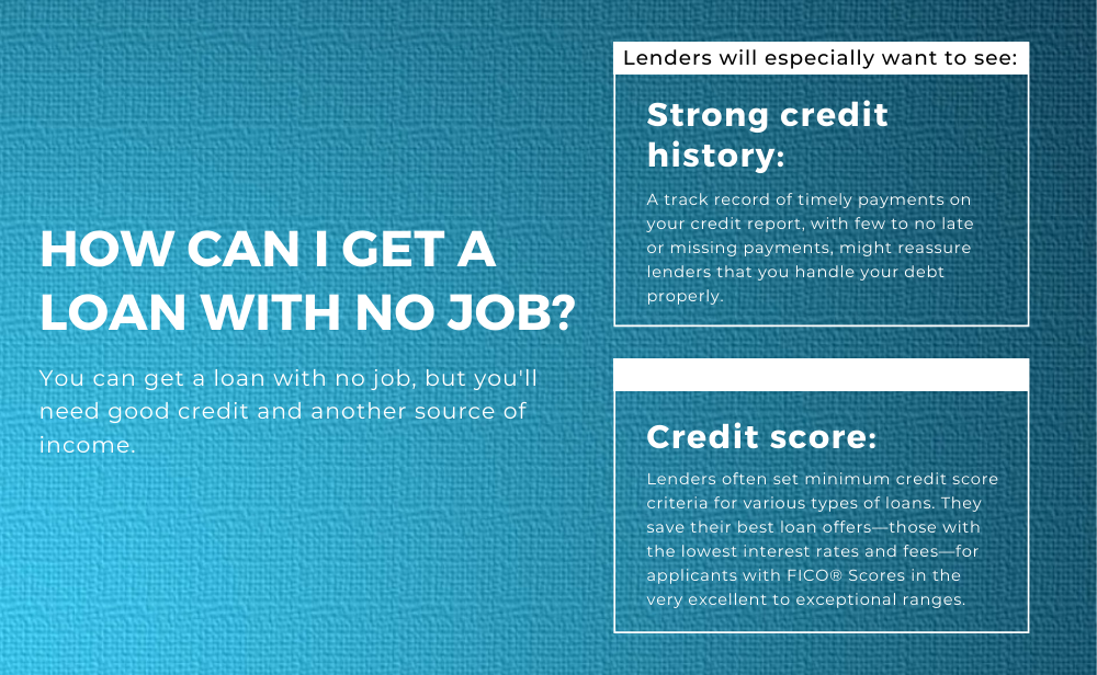 How Can I Get A Loan With No Job?