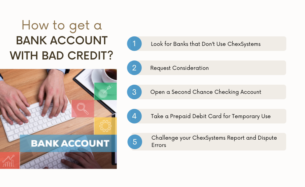 Get Checking Account For Bad Credit