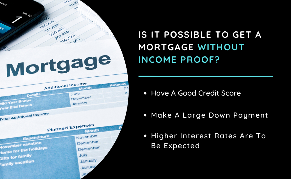 Is It Possible To Get A Mortgage Without Income Proof?
