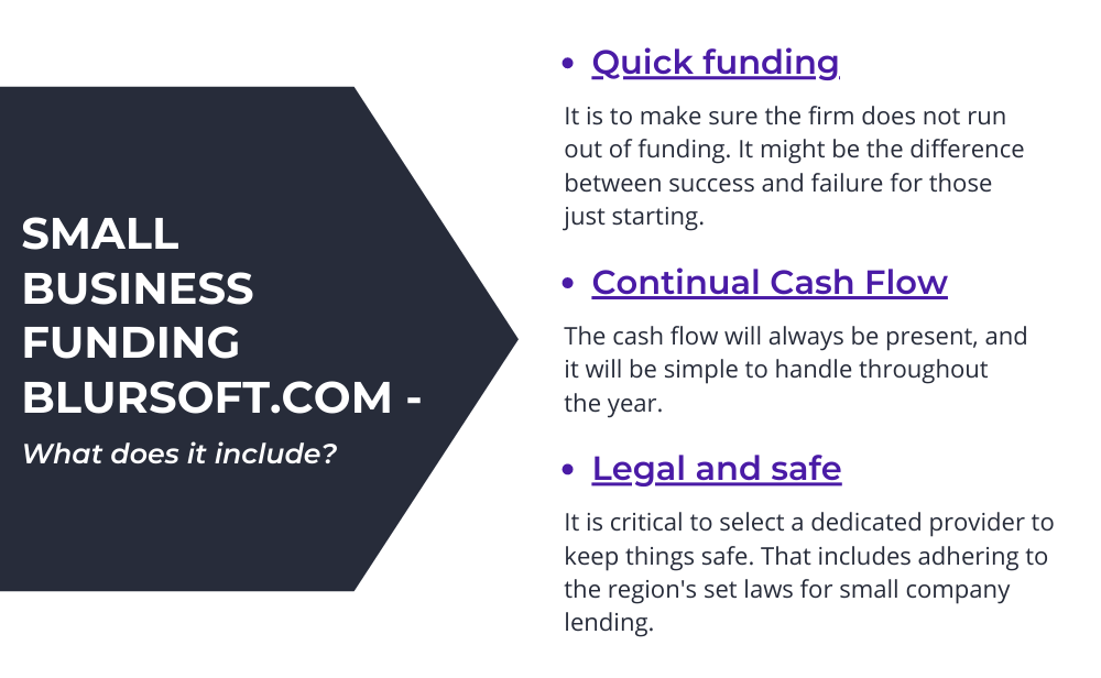 Small Business Funding Blursoft.com - What Does It Include?