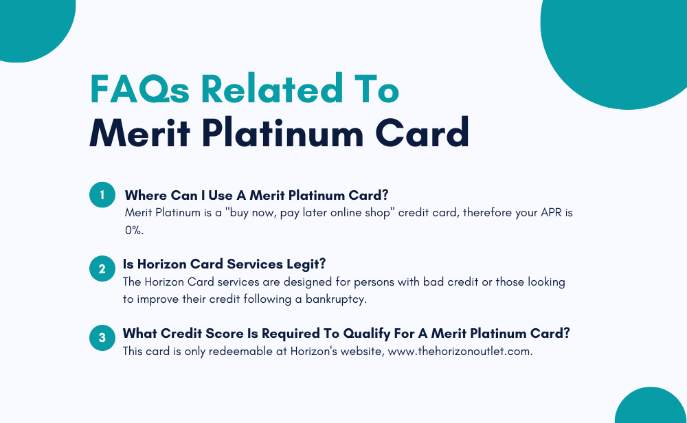 Faqs Related To Merit Platinum Card