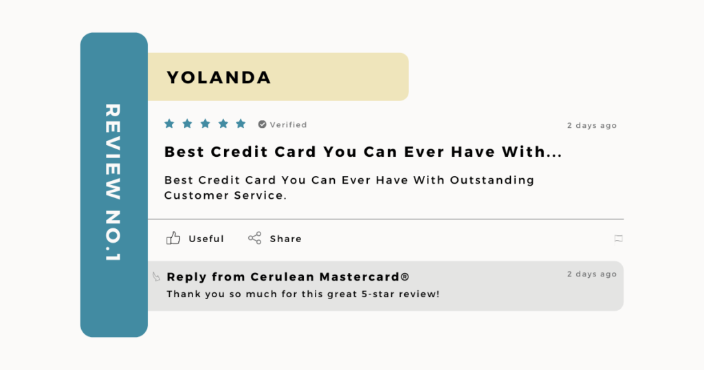 Cerulean Mastercard Review