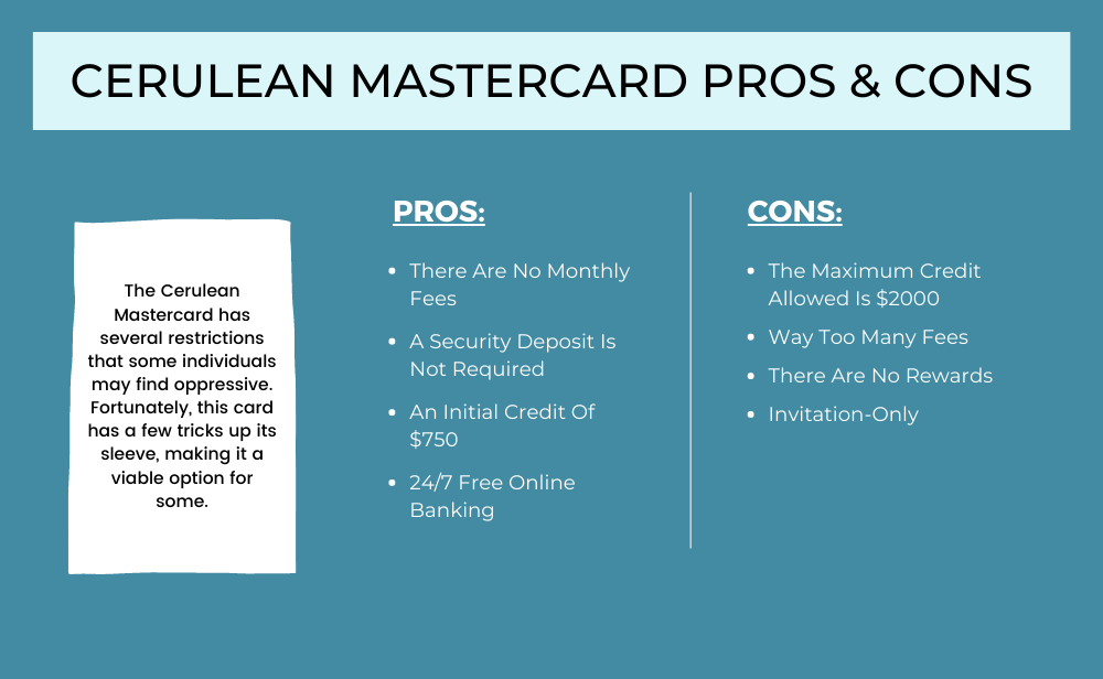 Cerulean Mastercard Pros And Cons