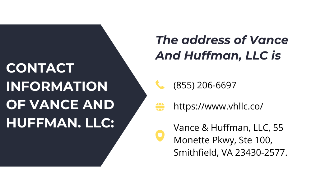 Contact Information Of Vance And Huffman. Llc: